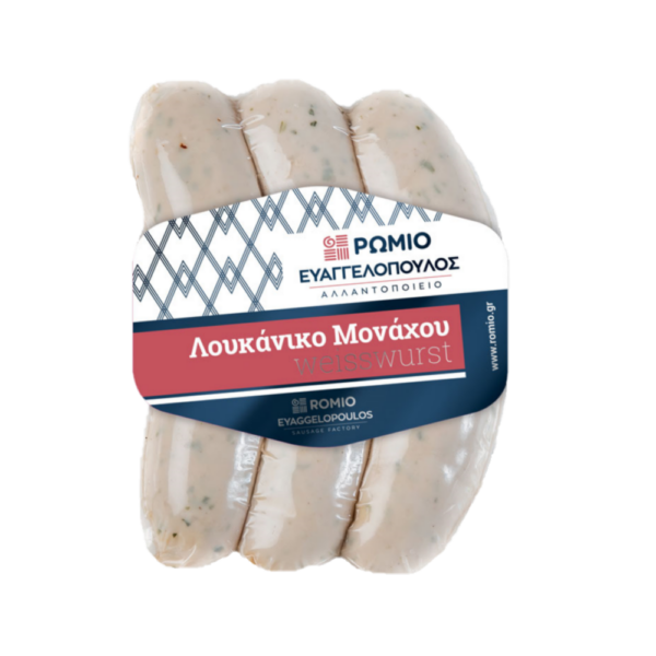 Λουκάνικο deli Μονάχου Wiesswurst